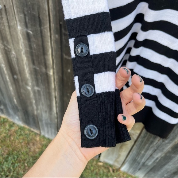 Rag & Bone Lilian Wool Striped Sweater Dress - Picture 7 of 8